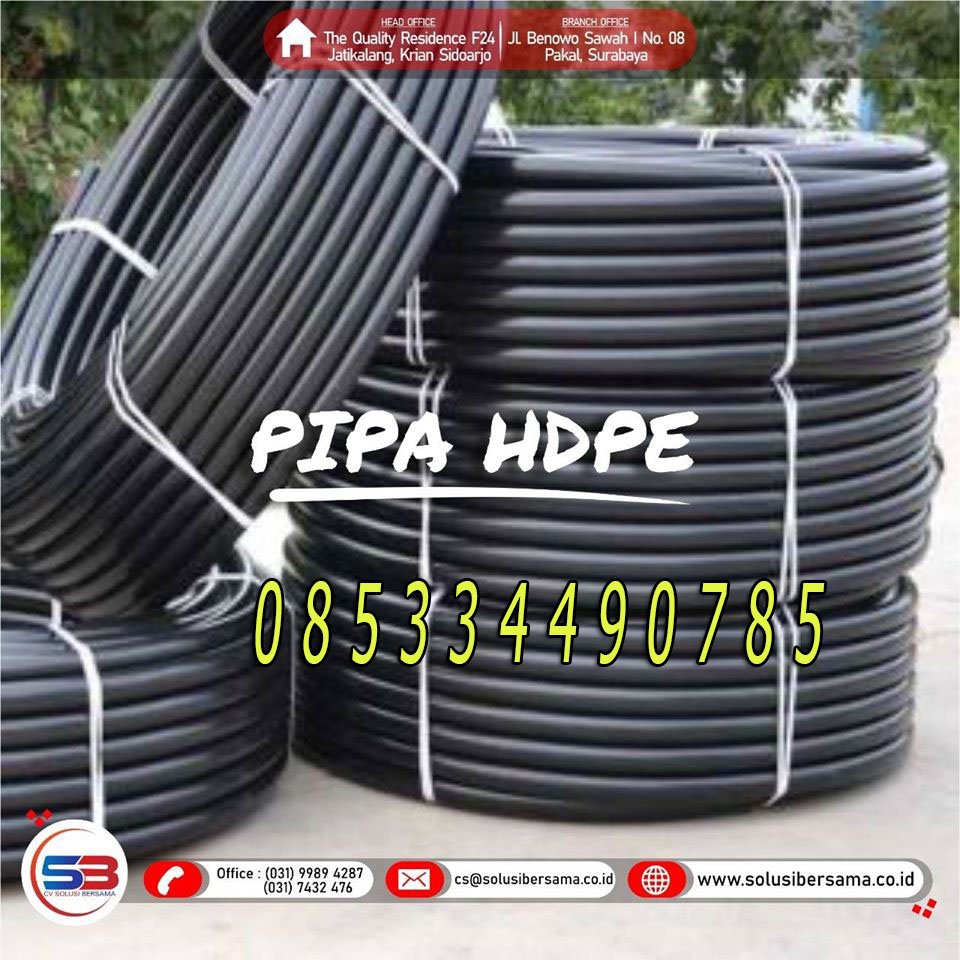 HARGA PIPA HDPE | PVC | PPR | LIMBAH | GIP